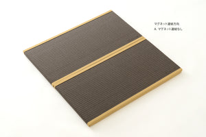 スライドショーLEN-TATAMi®︎　和紙表ダークブラウン × ベージュ（２枚入）の画像を開く
